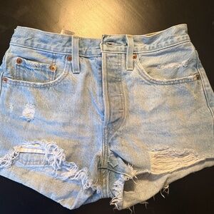 Levi Strauss & Co Light blue shorts